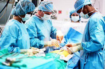 Jupiterimages/Photos.com/Getty Images The perioperative nurse helps keep patients safe in the operating room.