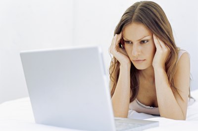 Stockbyte/Stockbyte/Getty Images Don't let personal problems interfere with your productivity.