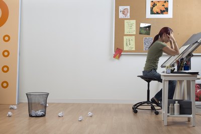 Comstock Images/Comstock/Getty Images Copywriting requires dedication, patience and talent.