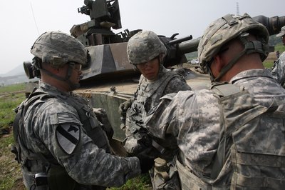 Chung Sung-Jun/Getty Images News/Getty Images An Army division's chief of staff requires superior management skills.