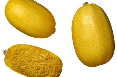 Brand X Pictures/Brand X Pictures/Getty Images Squash that carb craving with spaghetti squash.
