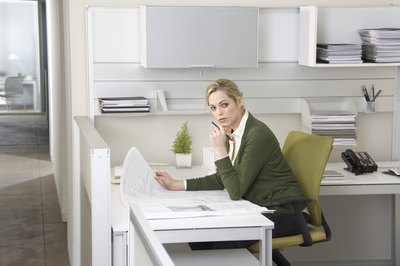 James Woodson/Digital Vision/Getty Images Proper use of letters and memos is essential to workplace communications.