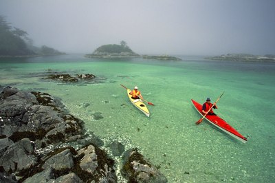 Comstock Images/Comstock/Getty Images Flatwater kayaking can be a magical experience.