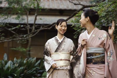 Digital Vision./Digital Vision/Getty Images Japanese language teachers may teach in different classrooms or in total language immersion.