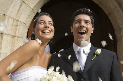 Jupiterimages/Pixland/Getty Images Beautiful weddings are possible on any budget.