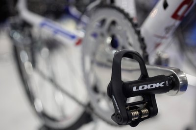 Oli Scarff/Getty Images News/Getty Images The Look system is ideal for road cyclists, since it's wider than the SPD system.