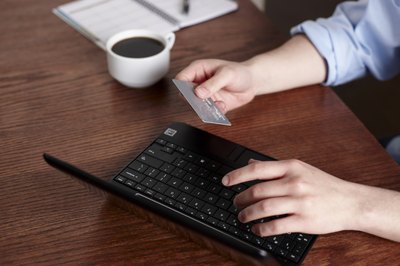 Andrea Bricco/Brand X Pictures/Getty Images Credit-savvy customers can improve credit scores.