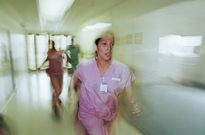 Mike Powell/Digital Vision/Getty Images The nursing profession suffers from low job satisfaction rates and high turnover.