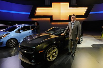 Kevork Djansezian/Getty Images News/Getty Images Camaros often have powerful but gas-guzzling V-8 engines.