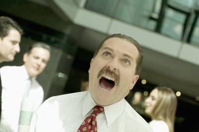 Medioimages/Photodisc/Photodisc/Getty Images Hearing your boss yell may indicate he trusts you.