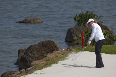Athit Perawongmetha/Getty Images Sport/Getty Images Former LPGA great Annika Sorenstam used the same routine before every shot.