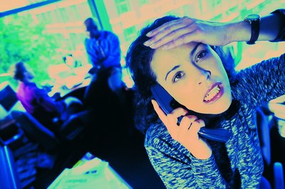 Photodisc/Photodisc/Getty Images Strees levels go up at work when you are consistently absent.