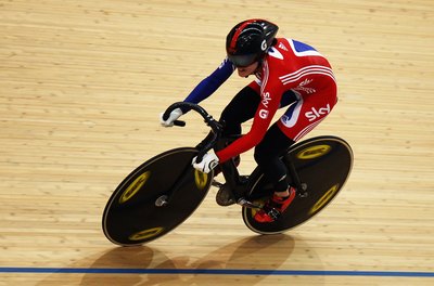 Bryn Lennon/Getty Images Sport/Getty Images Build leg and core strength to increase your speed on the track.