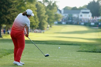 Scott Halleran/Getty Images Sport/Getty Images LPGA star Inbee Park rotates her torso through impact.