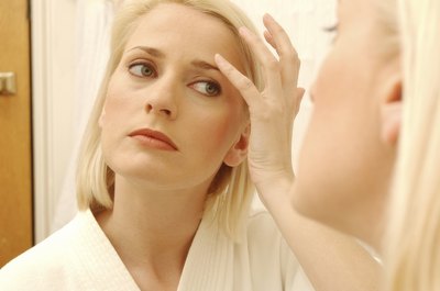 Hemera Technologies/AbleStock.com/Getty Images Facial muscles can lose their tone over time.