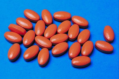 Jupiterimages/Photos.com/Getty Images Iron supplements can prevent iron deficiency.