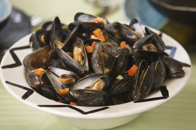 Jupiterimages/Comstock/Getty Images Oysters are a nutrient-rich food.