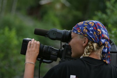 Jupiterimages/Photos.com/Getty Images Some camera operators specialize in portable devices.