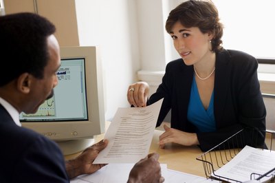 Creatas Images/Creatas/Getty Images Prepare answers in advance to boost your confidence during the interview.
