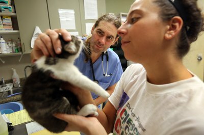 John Moore/Getty Images News/Getty Images "And then he stuck me with a big needle. I was so scared!"