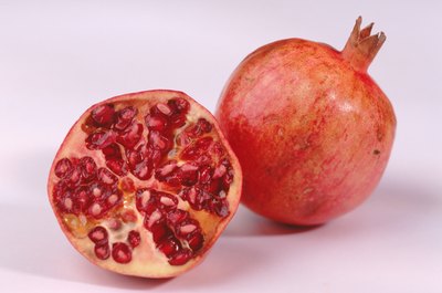 John Foxx/Stockbyte/Getty Images Pomegranate juice is rich in antioxidants.