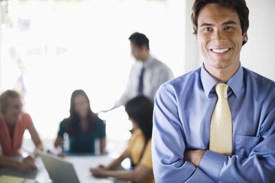 Brand X Pictures/Brand X Pictures/Getty Images The roles of men in society have changed, but has that affected their roles at work?