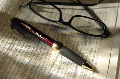 Creatas/Creatas/Getty Images Notification of a stock split is published by the company days or weeks before the split occurs.