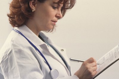 Jupiterimages/Photos.com/Getty Images Doctors must follow HIPAA regulations.