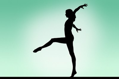 Digital Vision./Digital Vision/Getty Images The attitude is a balance that can be performed on the beam.