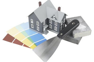 Hemera Technologies/PhotoObjects.net/Getty Images Updating an old house doesn't have to be expensive.