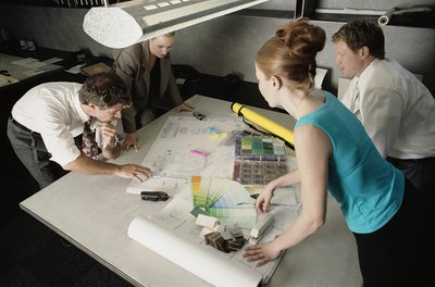 Polka Dot Images/Polka Dot/Getty Images Work groups bring different talents together to tackle big projects.