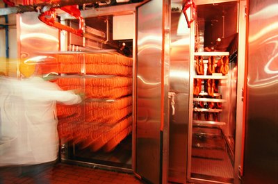 Photodisc/Photodisc/Getty Images Employees need to take special precautions with walk-in coolers.