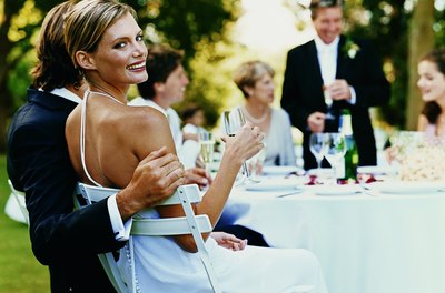 Digital Vision./Digital Vision/Getty Images Pick the perfect furniture for your wedding.