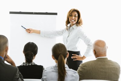 Creatas Images/Creatas/Getty Images Whatever the format, stay positive, upbeat and professional during the interview.