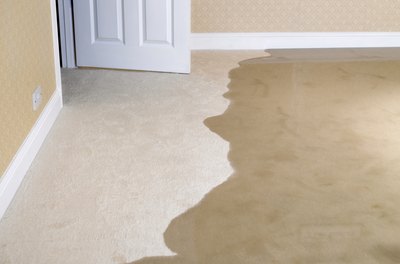 Michael Blann/Digital Vision/Getty Images Water damage from floodwaters isn't covered under standard homeowners insurance.
