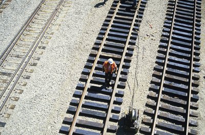 Kim Steele/Photodisc/Getty Images Railroad workers have their own retirement insurance program.