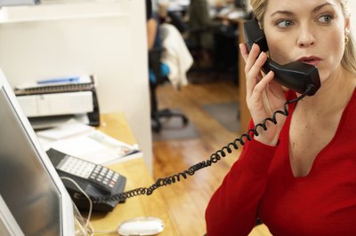 Christopher Robbins/Digital Vision/Getty Images The human resources department is usually responsible for background checks.