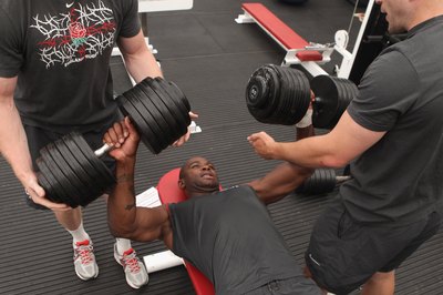 David Rogers/Getty Images Sport/Getty Images Substitute dumbbells for barbells.