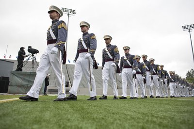 Ramin Talaie/Getty Images News/Getty Images The Army demands troops be on time and in step, from day one.