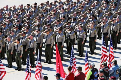 Kevork Djansezian/Getty Images News/Getty Images Sheriffs and their deputies are generally county-level law enforcement officers.