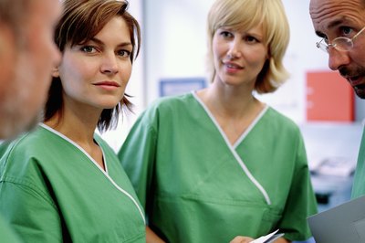 Jochen Sands/Photodisc/Getty Images Nurses work behind the scenes and on the front lines of FBI investigations.