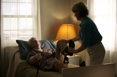 Photodisc/Photodisc/Getty Images There can be hazards even in patients' homes.