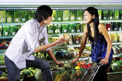 Sky View/Digital Vision/Getty Images Choose the right proteins, fats and carbohydrates for budget meals.