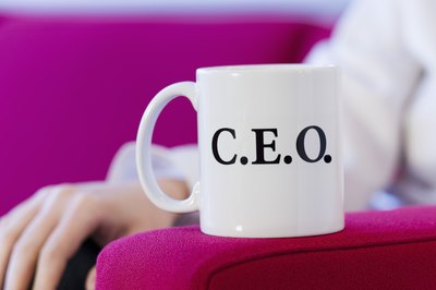 Jupiterimages/Polka Dot/Getty Images Biotech CEOs often have scientific backgrounds.