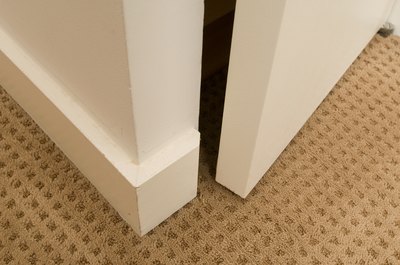 Jupiterimages/Photos.com/Getty Images A hollow-core interior door is a clever place to hide money.