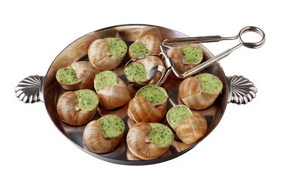Ryan McVay/Photodisc/Getty Images Snails are low in calories and have virtually no fat or cholesterol.
