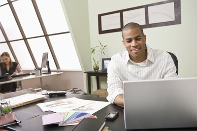 Comstock Images/Comstock/Getty Images Keep your employee newsletter upbeat but not silly or unprofessional.