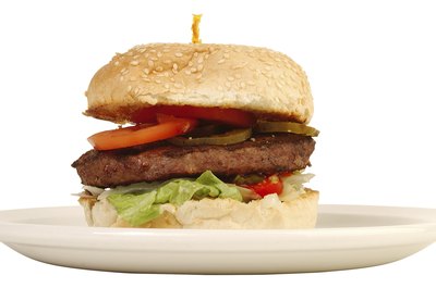 Hemera Technologies/PhotoObjects.net/Getty Images Hamburgers have some redeeming health benefits.