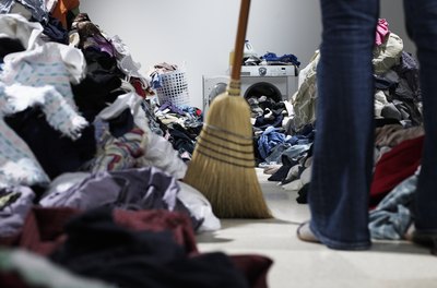 Ryan McVay/Lifesize/Getty Images Buyers' agents likely will not show their clients your messy home.