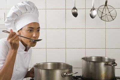 Jupiterimages/Goodshoot/Getty Images The chef is the chief in the kitchen.